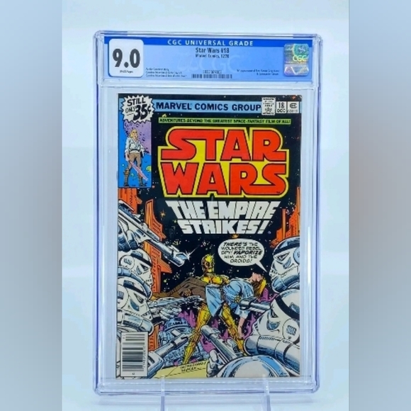Star Wars (1978) #18 CGC 9.0 Graded Comic White Pages High Grade! - Picture 2 of 4